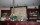 Theke, Holztheke, Steineinfassung